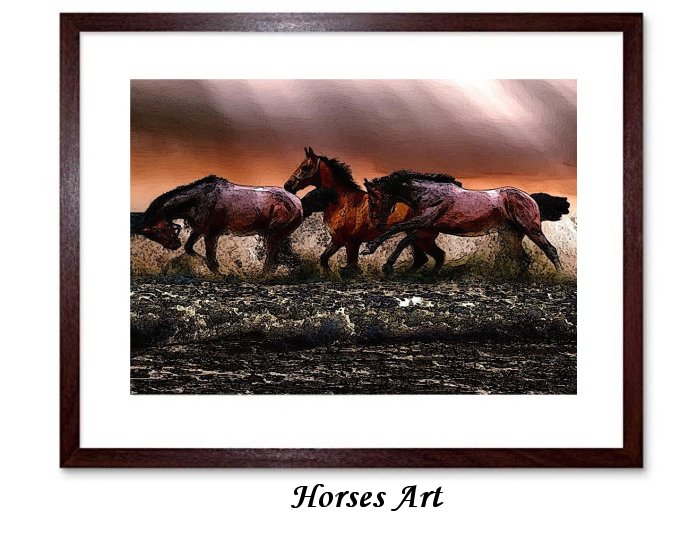 Horses Art